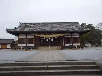 阿智神社の本殿・本堂