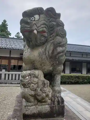 賀茂神社の狛犬