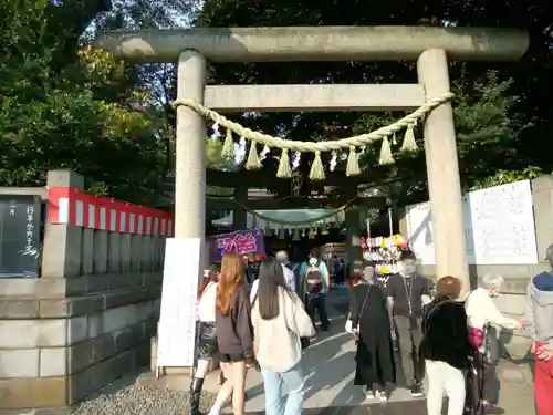 川越氷川神社の鳥居