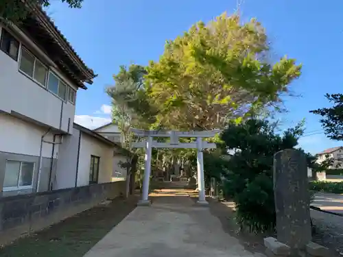 有政神社の鳥居