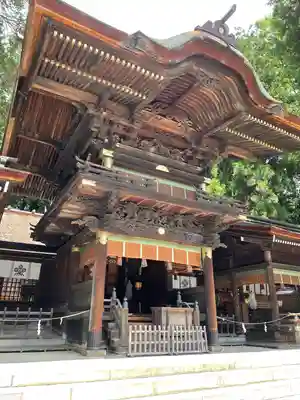 諏訪大社下社秋宮の本殿・本堂