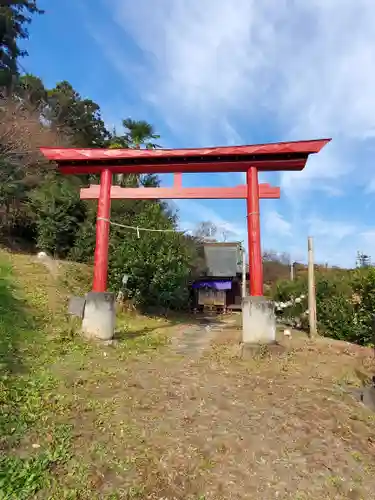 白山神社の鳥居