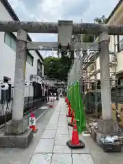 川越熊野神社の鳥居