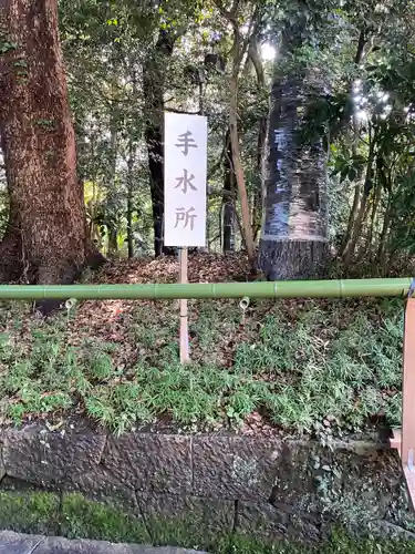 明治神宮の手水舎