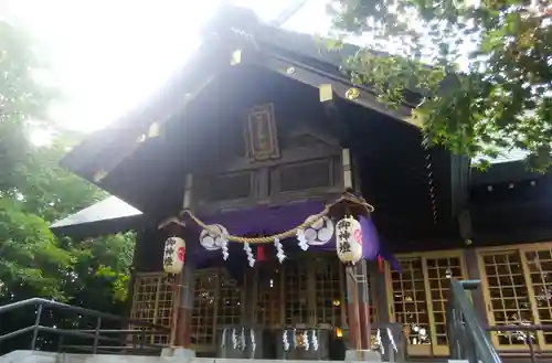 厚別神社の本殿