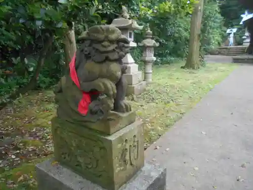 諸磯神明社の狛犬