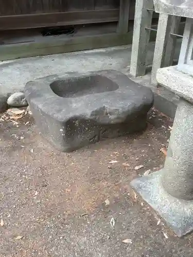 八幡社（柏井町）の手水舎