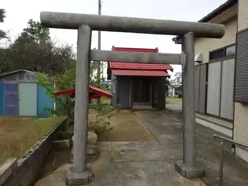 稲荷神社の鳥居