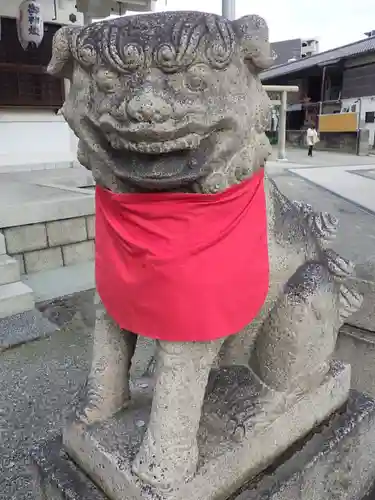 野里住吉神社の狛犬