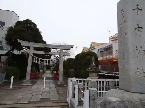 千方神社の鳥居