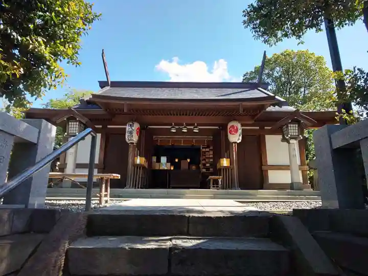 代田八幡神社の本殿・本堂