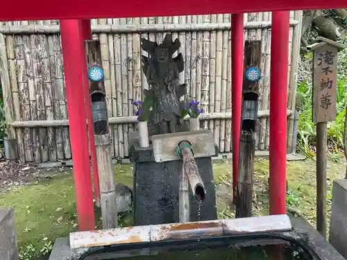 持経寺の手水舎