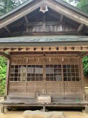 神魂神社の本殿・本堂