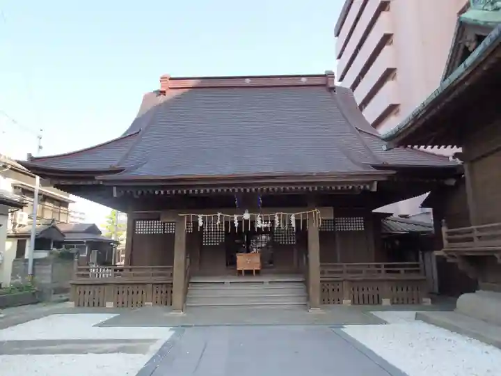 古町神明宮の本殿・本堂