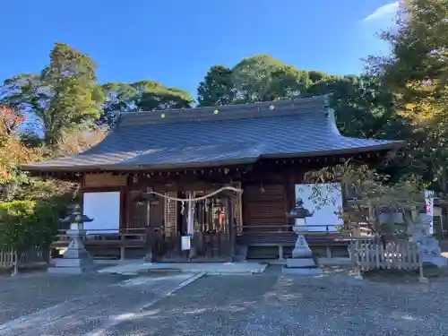 積川神社の本殿・本堂