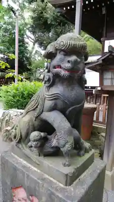 七社神社の狛犬