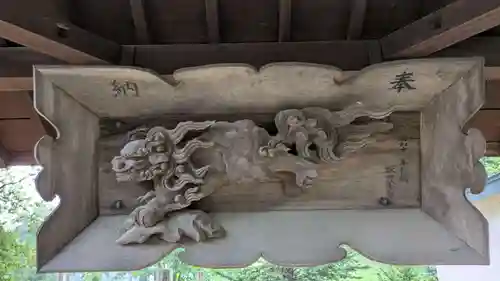 中札内神社の芸術