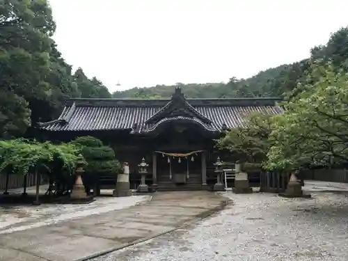 早吸日女神社の本殿・本堂