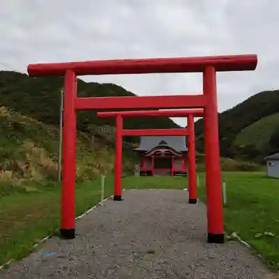 歌別稲荷神社の鳥居