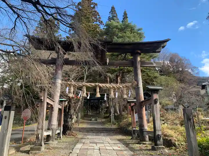 山家神社の鳥居
