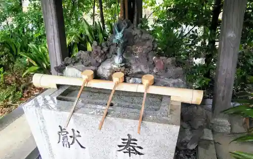 熊野神社の手水舎