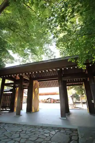 阿佐ヶ谷神明宮の山門・神門