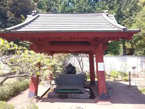 寛永寺開山堂の手水舎