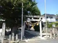 八幡社の鳥居