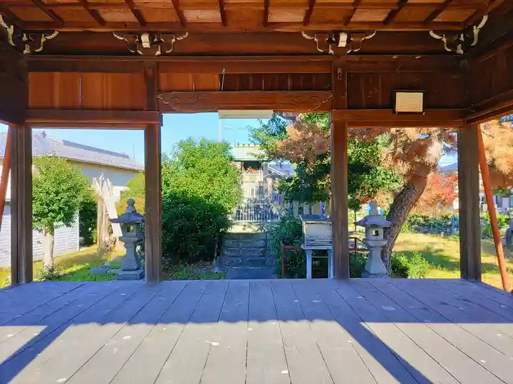 神明神社(上中町中)の本殿・本堂