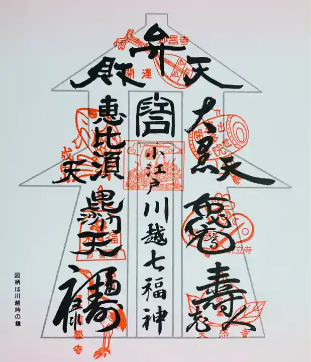 喜多院の御朱印