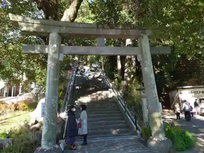 伊豆山神社の鳥居