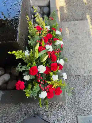 上尾御嶽神社の手水舎