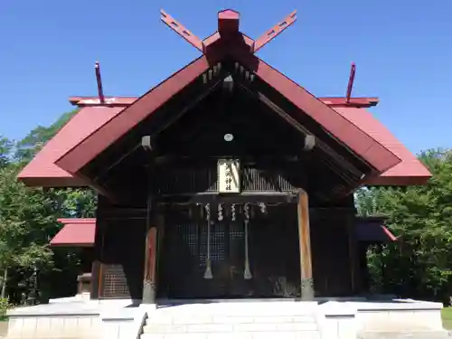 剣淵神社の本殿