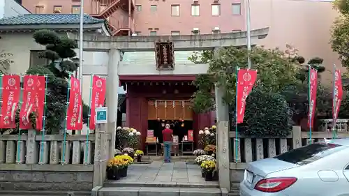 笠間稲荷神社 東京別社の鳥居