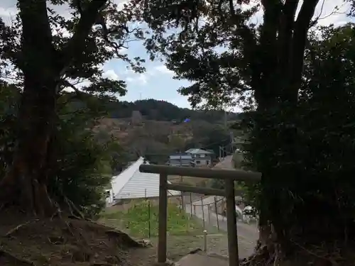 鹿原神社の鳥居