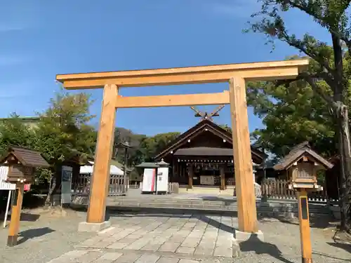 和泉國一之宮　大鳥大社の鳥居