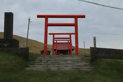 襟裳神社の鳥居