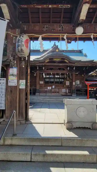 下谷神社の本殿・本堂