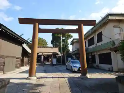 寒川神社の鳥居