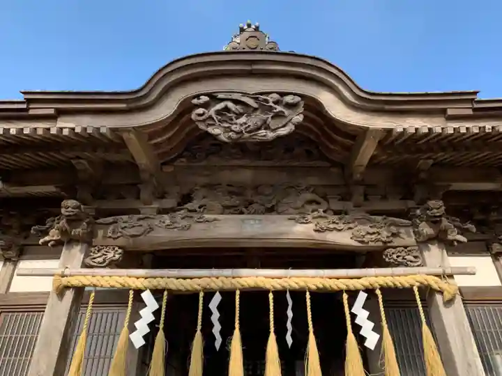 子安神社の本殿・本堂