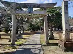 神明神社の鳥居