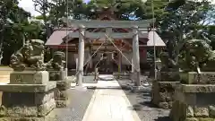 佐波波地祇神社の鳥居