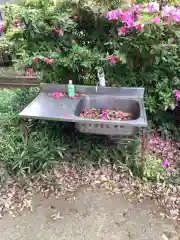 黒須雲神社の手水