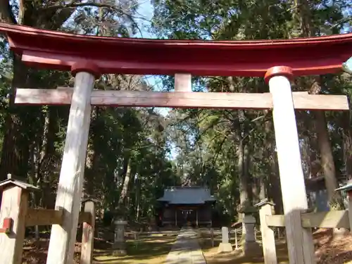 熊野神社の鳥居