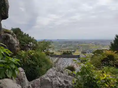 金生山 明星輪寺の景色