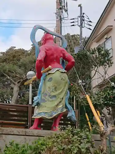 最福寺別院江の島大師の像