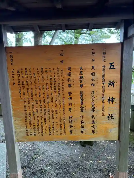 五所神社(神奈川県)