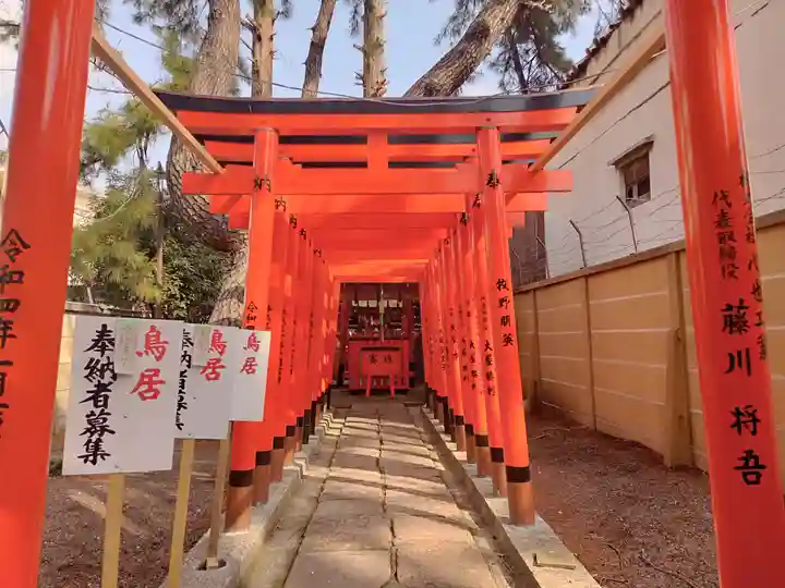阿部野神社の鳥居