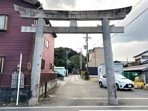 二宮神社の鳥居