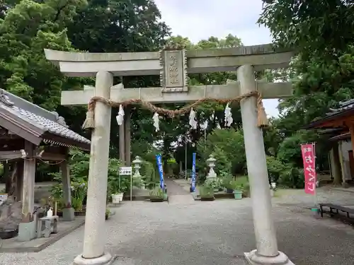 佐野原神社の鳥居